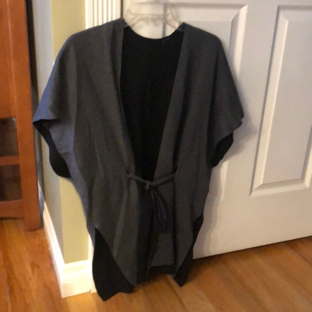 Loft reversible sweater with tie